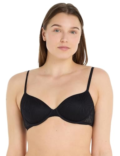 Calvin Klein Damen Demi-Cups BH Lightly Lined mit Bügel , Schwarz (Black), 85DD (38DD) von Calvin Klein