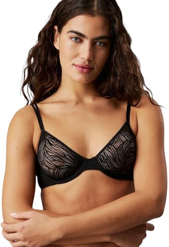 Calvin Klein Damen Demi-Cups BH Unlined mit Bügel, Schwarz (Black), 85C von Calvin Klein