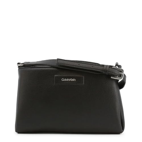 Calvin Klein Damen Dressed SMALL Flap Crossbody K60K609692 Crossovers, Schwarz (Ck Black) von Calvin Klein Jeans