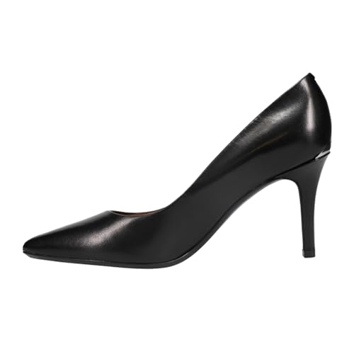 Calvin Klein Damen Gayle Pumps, Schwarzes Leder 001, 35.5 EU von Calvin Klein