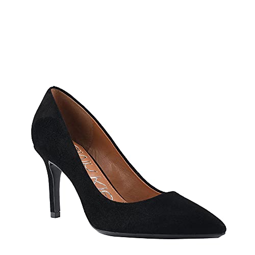 Calvin Klein Damen Gayle Pumps, Schwarzes Wildleder, 38 EU von Calvin Klein