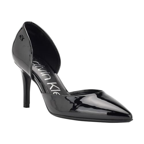 Calvin Klein Damen Gloria Pumps, Black Patent 002, 36 EU von Calvin Klein