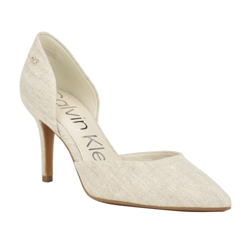 Calvin Klein Damen Gloria Pumps, MLK 153, 36 EU von Calvin Klein