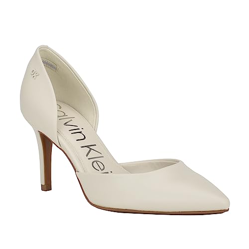 Calvin Klein Damen Gloria Pumps, Milch 152, 37.5 EU von Calvin Klein