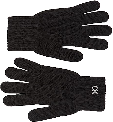 Calvin Klein Damen Handschuhe Baumwoll-Mix, Schwarz (Ck Black), Onesize von Calvin Klein