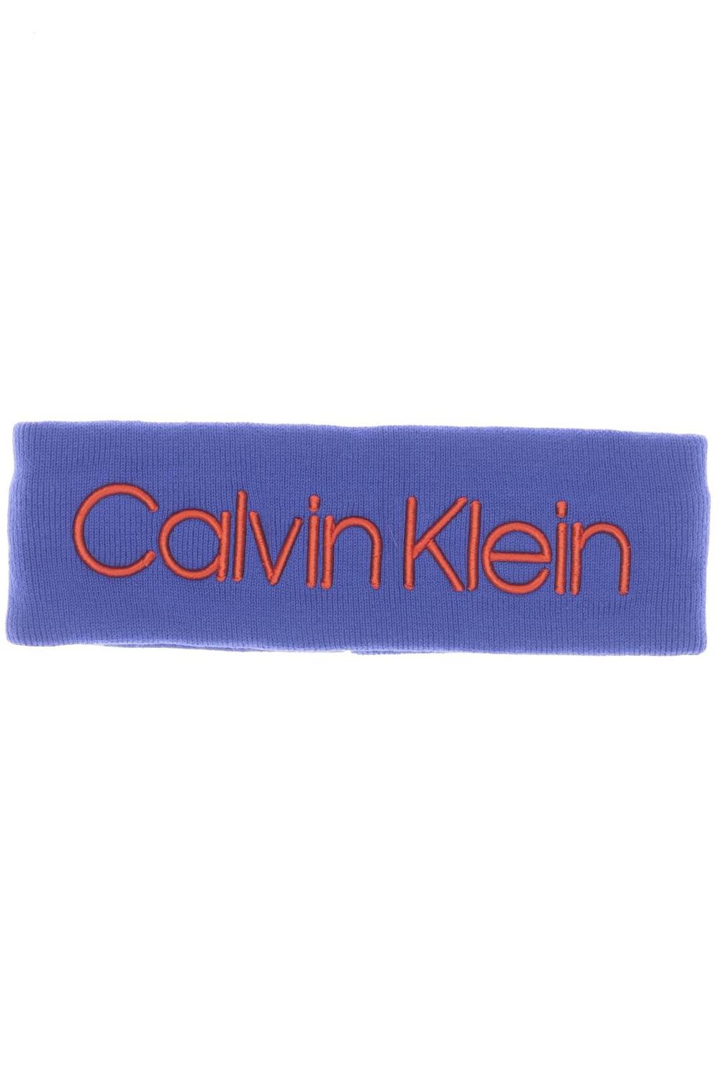 Calvin Klein Damen Hut/Mütze, blau von Calvin Klein