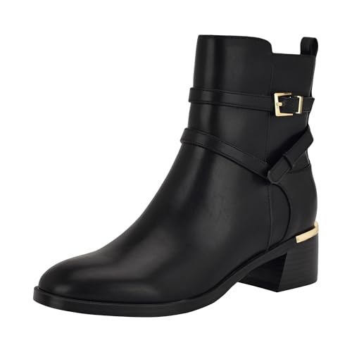 Calvin Klein Damen Jasen Stiefelette, Schwarz 001, 9.5 von Calvin Klein