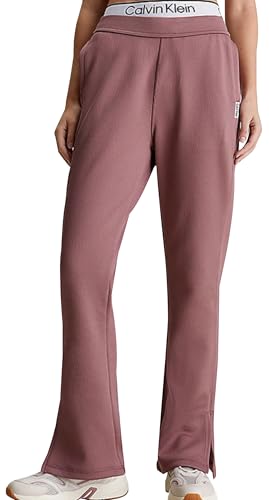 Calvin Klein Damen Jogginghose Lang, Orange (Light Rose Heather), M von Calvin Klein
