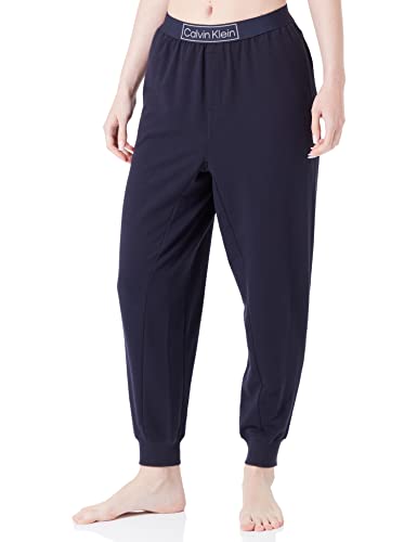 Calvin Klein Damen Jogginghose Sweatpants Lang, Blau (Night Sky), M von Calvin Klein