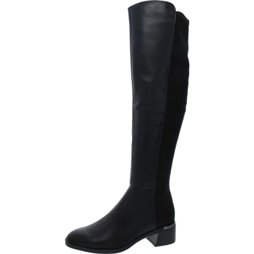 Calvin Klein Women's Jotty Over-The-Knee Boot, Schwarz 003, 9.5 von Calvin Klein