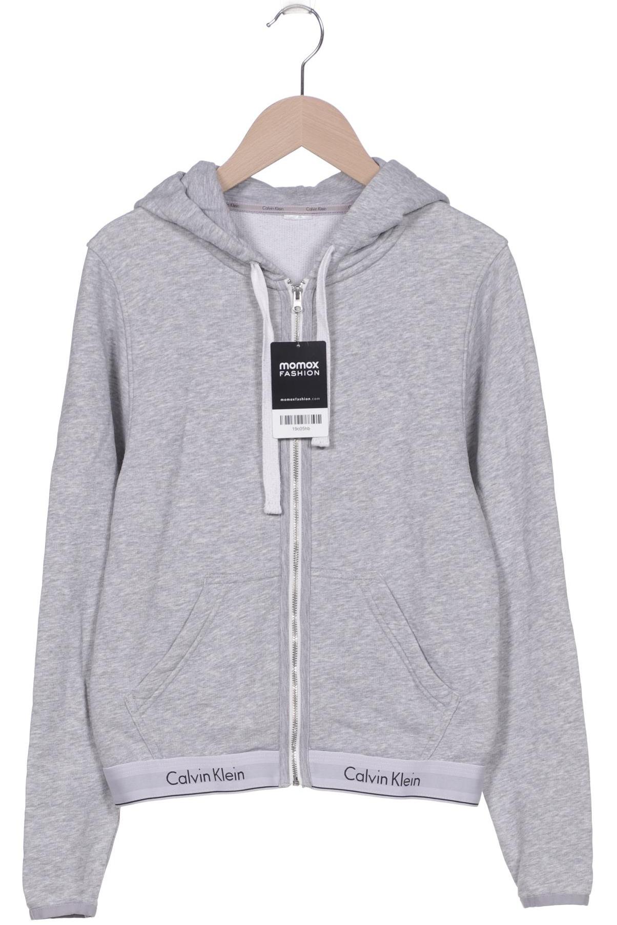 Calvin Klein Damen Kapuzenpullover, grau von Calvin Klein