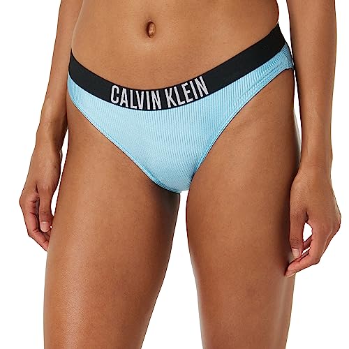 Calvin Klein Damen Bikinihose Sport, Blau (Blue Tide), M von Calvin Klein