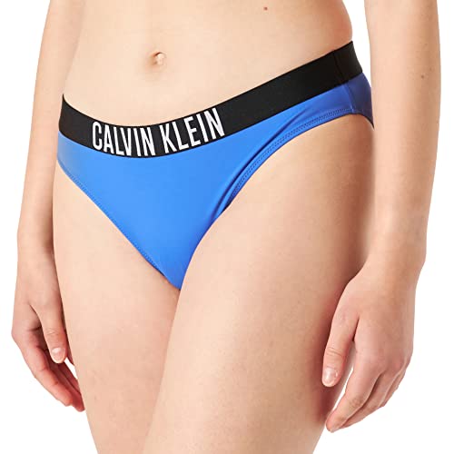 Calvin Klein Damen Klassischer Bikini-Unterteile, Wild Bluebell, L von Calvin Klein