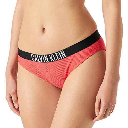 Calvin Klein Damen Classic KW0KW01901 Bikini-Bademode, Rot (Coral Crush), L von Calvin Klein Jeans