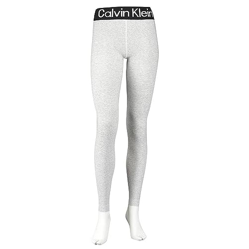 Calvin Klein Damen Legging Socken, Grau, L von Calvin Klein