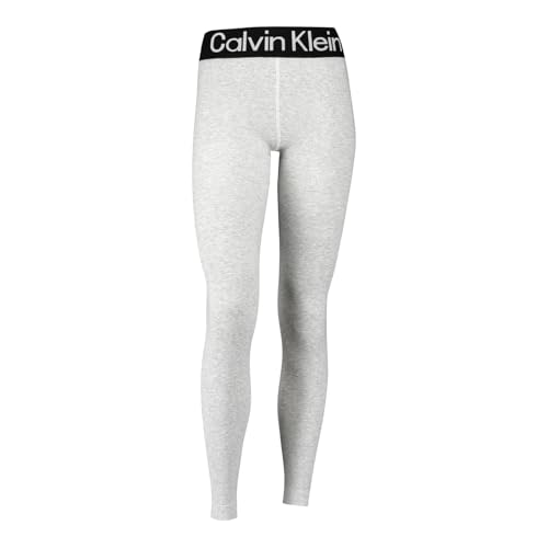 Calvin Klein Damen Legging Socken, Grau, M von Calvin Klein