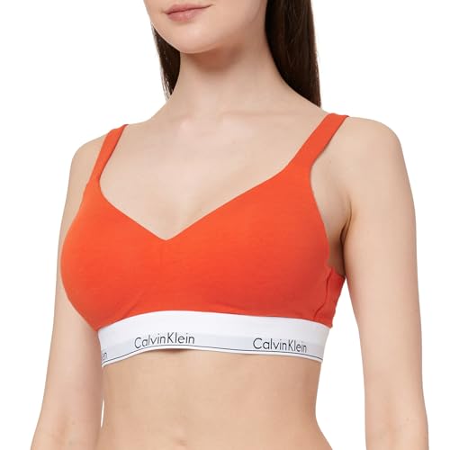 Calvin Klein Damen Lift Rolling Change 000Qf7900E Bralette, Red (Molten), XS von Calvin Klein