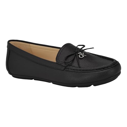 Calvin Klein Damen Linca Loafer, Schwarz 002, 8.5 Wide von Calvin Klein