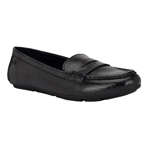 Calvin Klein Damen Lunya Slipper, Black Snake 005, 37 EU von Calvin Klein