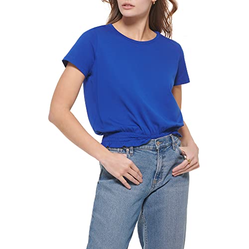 Calvin Klein Damen M2chv855-kea-xl Bluse, Klein Blau, X-Groß von Calvin Klein