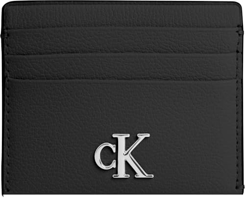Calvin Klein Damen Minimal Monogram Cardcase 6Cc K60K612746 Geldbörsen, Black (Black) von Calvin Klein