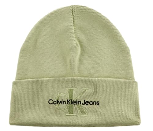 Calvin Klein Jeans Damen Strickmütze Beanie Wintermütze, Grün (Mint), Onesize von Calvin Klein Jeans