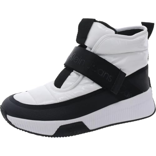 Calvin Klein Damen Mabon Sneaker, Weiß/Schwarz 140, 40 EU von Calvin Klein