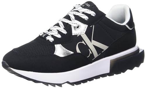 Calvin Klein Damen Magalee Sneaker, Schwarz 001, 41 EU Calvin Klein Damen Magalee Sneaker, Schwarz 001, 41 EU von Calvin Klein