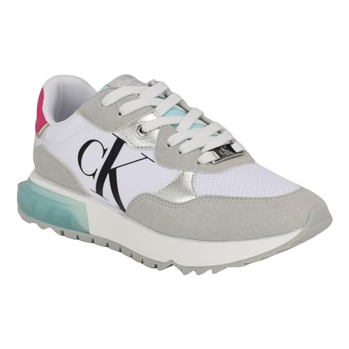 Calvin Klein Damen Magalee Sneaker, Stardust/White 056, 40 EU von Calvin Klein