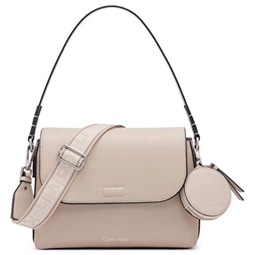 Calvin Klein Damen Millie 2-in-1 Umhängetasche, Pilz Calvin Klein Damen Millie 2-in-1 Umhängetasche, Pilz von Calvin Klein
