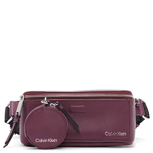 Calvin Klein Damen Millie Novelty Gürteltasche, aubergine von Calvin Klein