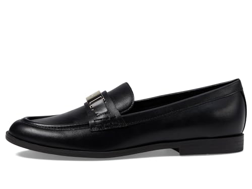 Calvin Klein Damen Orora Loafer, Schwarz Lack, 38.5 EU von Calvin Klein