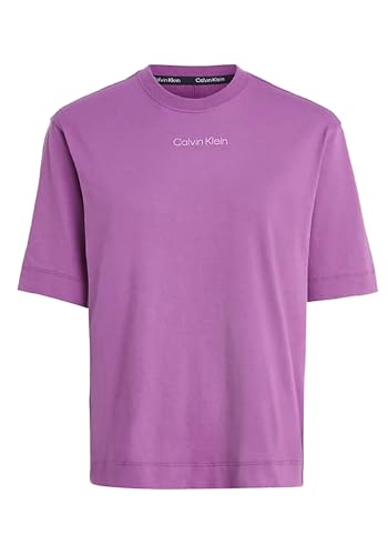 Calvin Klein Damen PW-SS (Relaxed) t-Shirt, violett, S von Calvin Klein