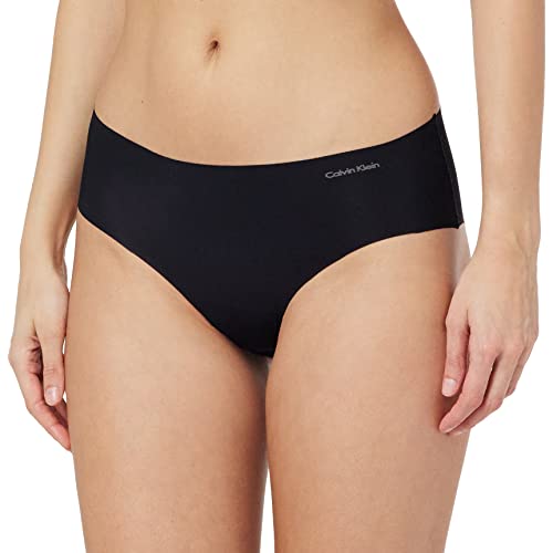 Calvin Klein Damen Hipster Baumwolle mit Stretch, Schwarz (Black), L von Calvin Klein