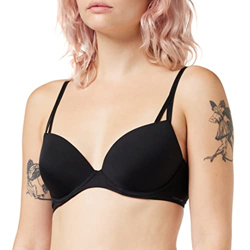 Calvin Klein Damen Push-Up BH Lift Demi mit Bügel, Schwarz (Black), 75 E von Calvin Klein