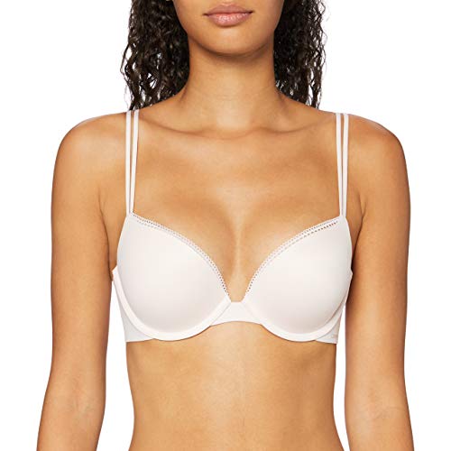 Calvin Klein Damen Push-Up BH mit Bügel, Rosa (Nymphs Thigh), 85B (38B) von Calvin Klein Jeans