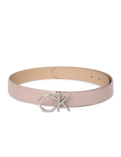 Calvin Klein Damen RE-Lock CK Logo Belt 30MM K60K610157 Gürtel, Grau (Shadow Gray), 70 von Calvin Klein