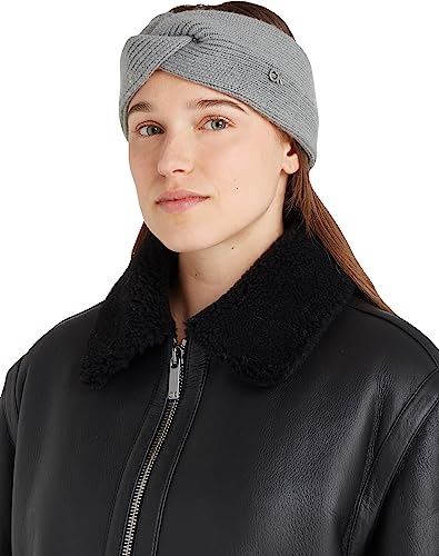 Calvin Klein Damen Stirnband Winter, Grau (Mid Grey Heather), Onesize von Calvin Klein