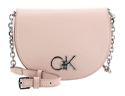 Calvin Klein Damen RE-Lock Saddle Bag Mini K60K609892 Crossovers, Rosa (Spring Rose) von Calvin Klein