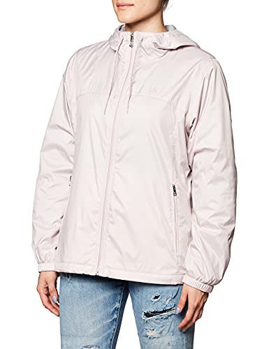 Calvin Klein Damen Reißverschluss vorne Windbreaker, Soft Lilac, S von Calvin Klein