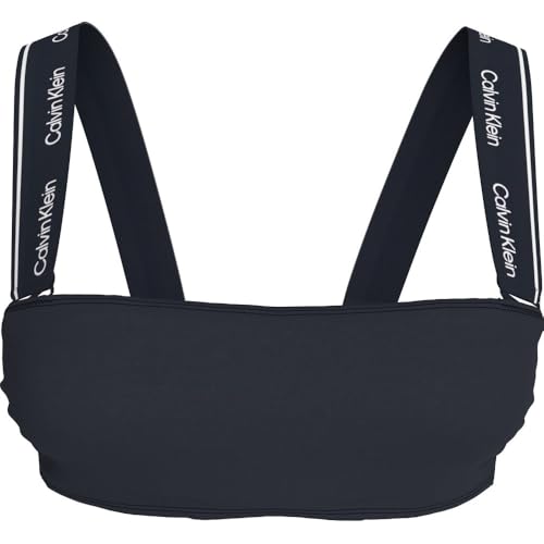 Calvin Klein Damen Removable Straps Rp Kw0Kw02731 Bandeau, Blue (Dark Sapphire), S von Calvin Klein