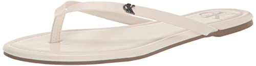 Calvin Klein Damen Roh Flipflop, Chic Cream 150, 38.5 EU von Calvin Klein