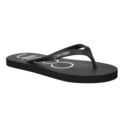 Calvin Klein Damen Salma Flipflop, Schwarz, 41 EU von Calvin Klein