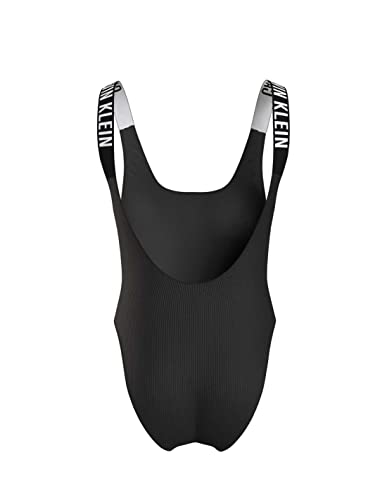 Calvin Klein Damen Scoop Back ONE Piece-RP KW0KW01599 Rückenausschnitt, Schwarz (Pvh Black), L von Calvin Klein