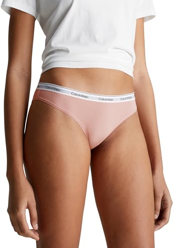 Calvin Klein Damen Slip Bikini Form Unterwäsche, Rosa (Subdued), XL von Calvin Klein