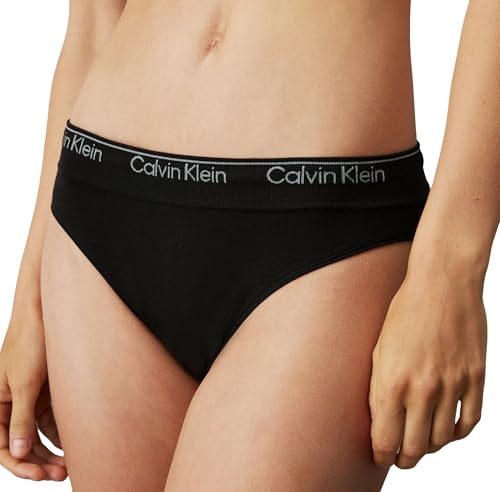 Calvin Klein Damen Slip Bikini Form Unterwäsche, Schwarz (Black), XS von Calvin Klein