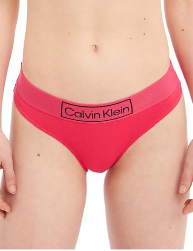 Calvin Klein Damen Slip Bikini Form mit Stretch, Pink Splendor, L von Calvin Klein