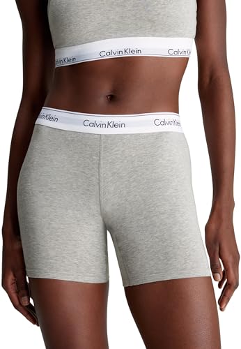 Calvin Klein Damen Slip Boxer Brief Unterwäsche, Grau (Grey Heather), S von Calvin Klein