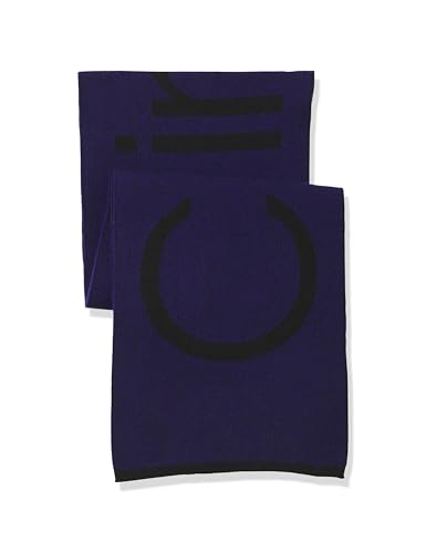 Calvin Klein Damen Soft Logo Cold Weather Birdseye Scarf Winterschal, Byzantinisch, Einheitsgröße von Calvin Klein
