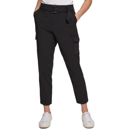 Calvin Klein Damen Sportswear Everyday Band Lux Stretch Pants Hose, Schwarz, 50 Mehr von Calvin Klein